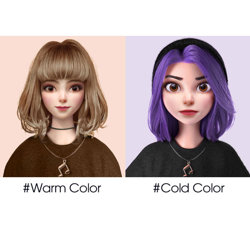⏰LAST DAY 49% OFF🔥Hair color shampoo comb 100+100ml (5 Color Available)-EV