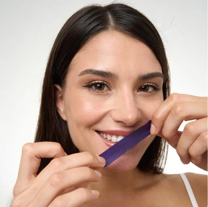 🔥Final 3 Hours: 70%OFF🔥Peroxide-Free Teeth Whitening Strips – Stays Put, Peels Off Easily | Enamel-Safe & Non-Sensitive Formula-FO