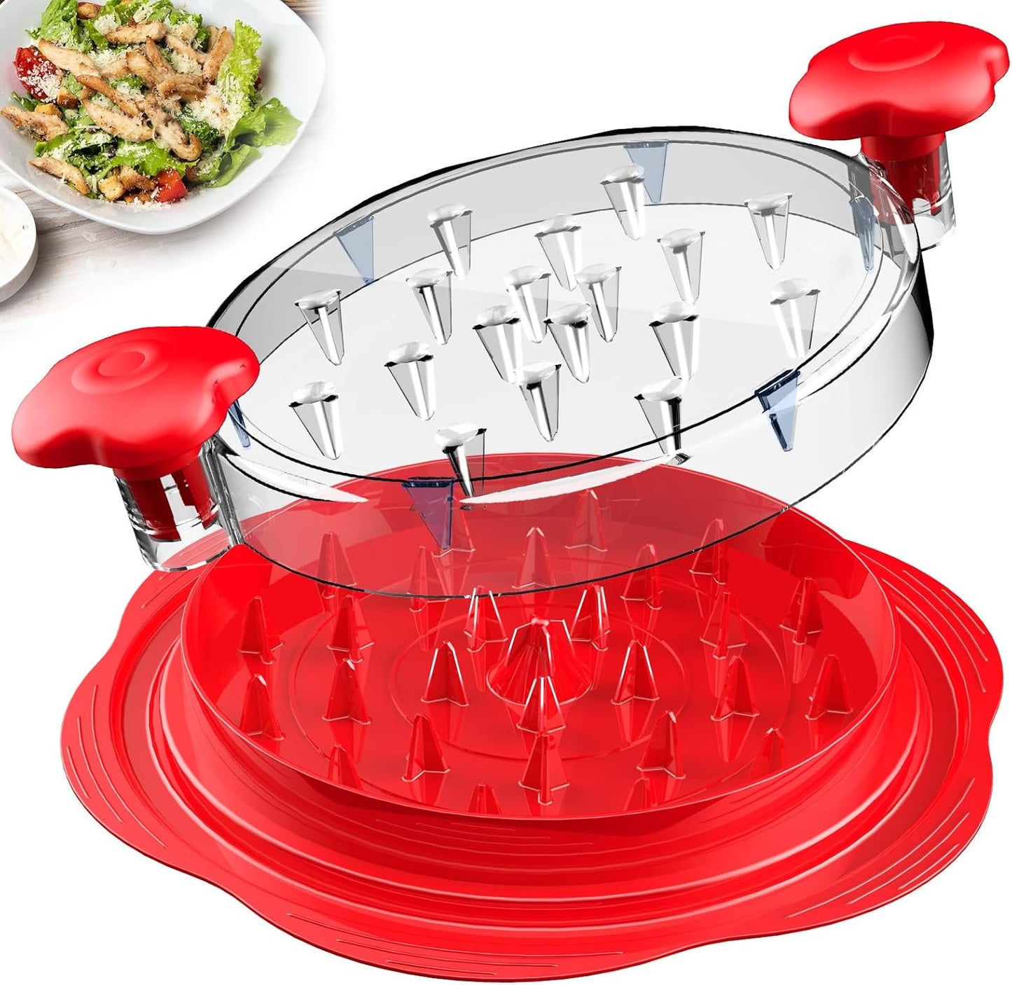 💕Hot sale 49% OFF💖Chicken Shredder Large Chicken Breast Shredder Tool for Pork Beef Chicken-OA