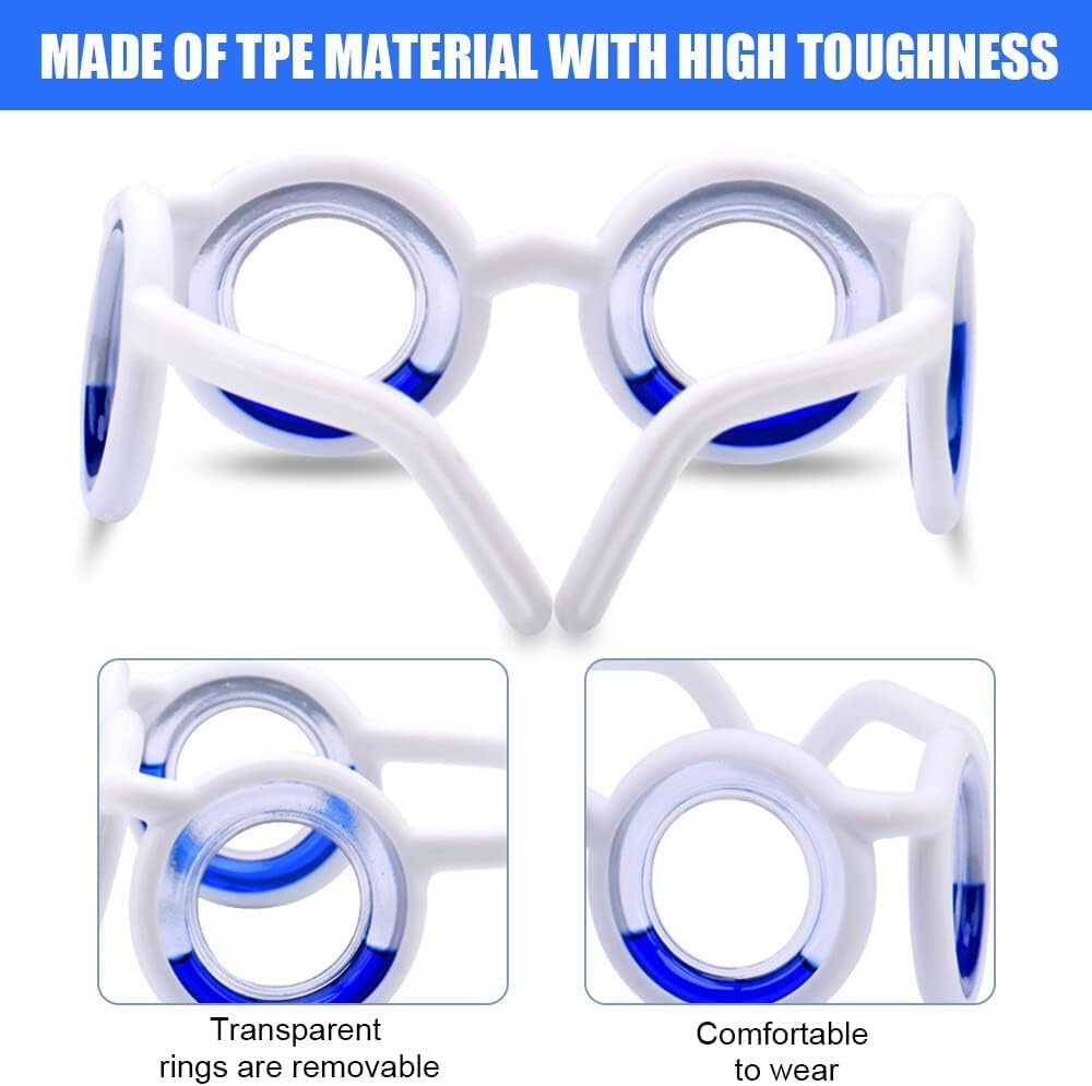 Motion Sickness Glasses , No Lens Liquid for Adults or Kids-OA