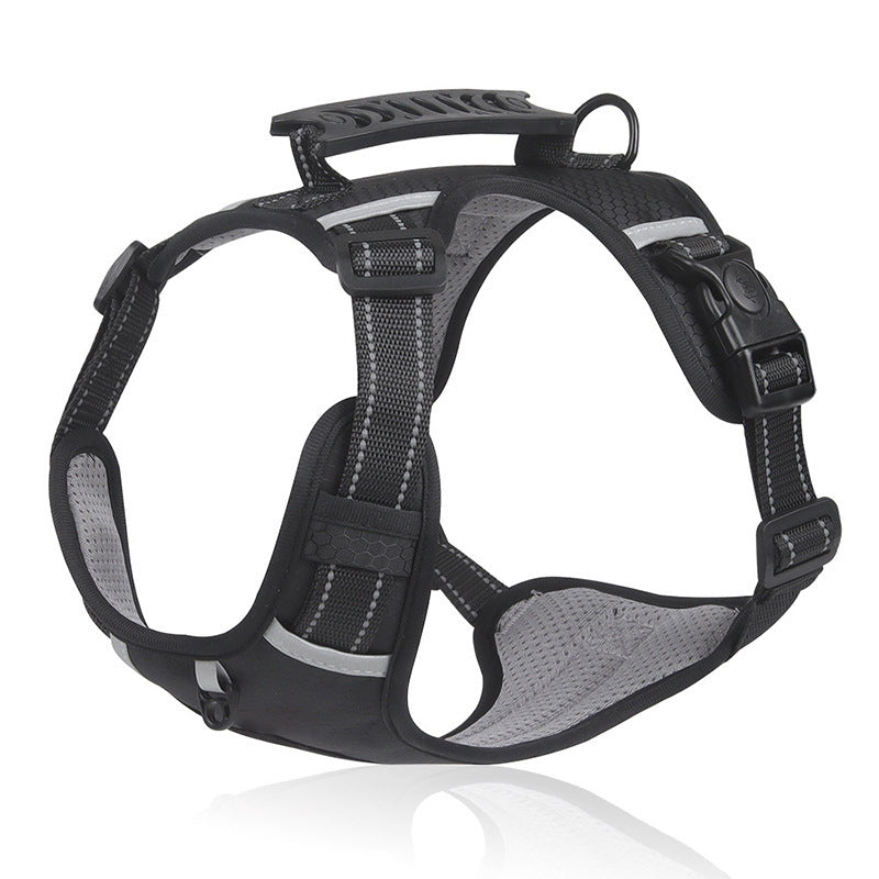The Ultimate No-Pull Solution: Protect Your Shoulders & Keep Your Dog Safe! ❌💪-EV