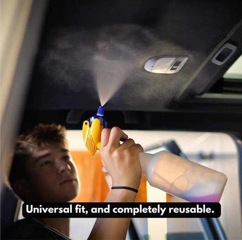 🏆50K+ SOLD LAST WEEK!-🌟💦 3-Pack Universal Fit 360° Spray Bottle Adapter -KKK