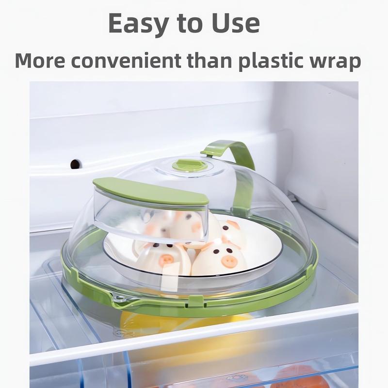 Microwave Splatter Cover with Water Steamer-OA