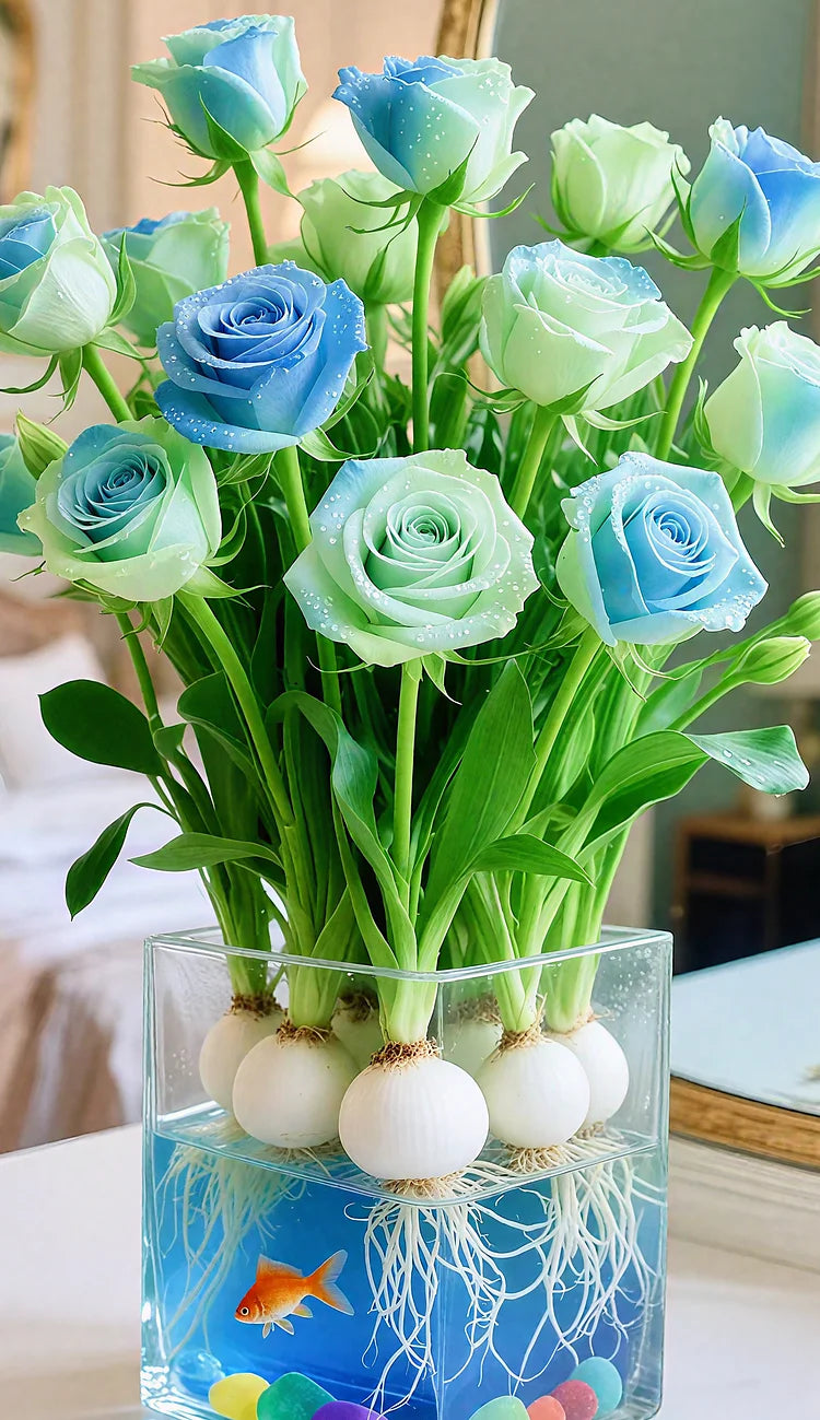 🌹 Hydroponic Roses – Bloom Without Soil! 🌹-TY