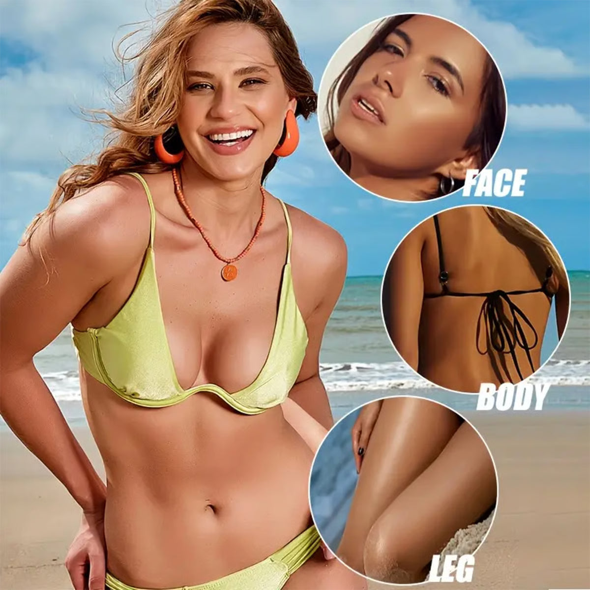 🌞 Get the Ultimate Sunless Glow✨ Beauty by EST Lotion – For a Natural, Streak-Free Tan-TY