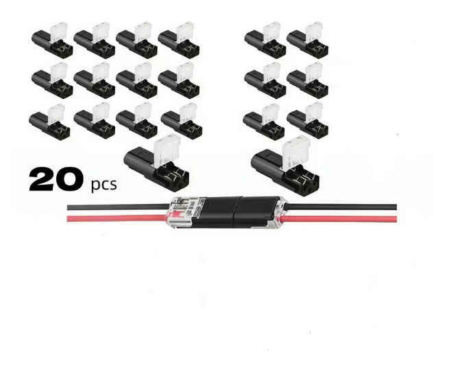 💥Early Spring Sale 49% OFF💚 Double-Wire Plug-in Connector Led Light Strip Connectors 2 Pin-C1