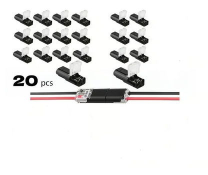 💥Early Spring Sale 49% OFF💚 Double-Wire Plug-in Connector Led Light Strip Connectors 2 Pin-C1