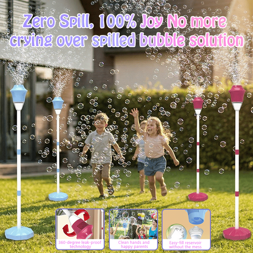 💥Early Spring Sale 49% OFF💚Automatic Handheld Bubble Machine for Kids | 360° Continuous Bubbles -EV