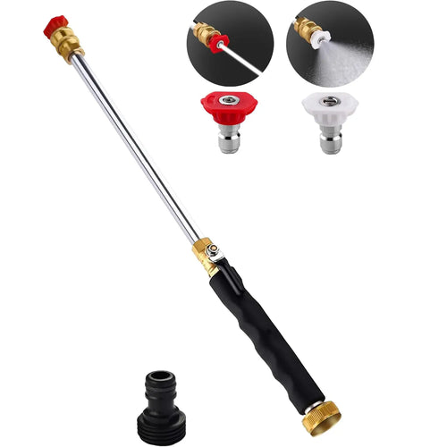 💥Early Spring Sale 49% OFF💚 Hydro Jet High Pressure Nozzle | Upgrade Garden Hose to Power Washer with 2 Nozzles-EV