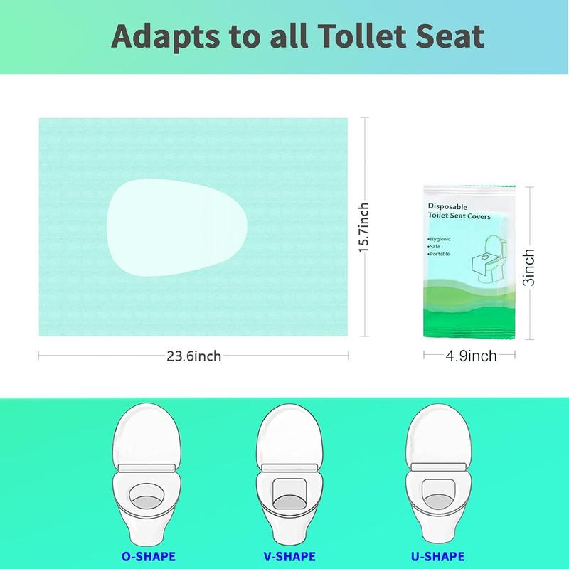 🎁Venta caliente 2026🎁 - 49% DE DESCUENTO💥 Fundas desechables de plástico para asiento de inodoro - Ya no te preocupes por los baños públicos👋-EV
