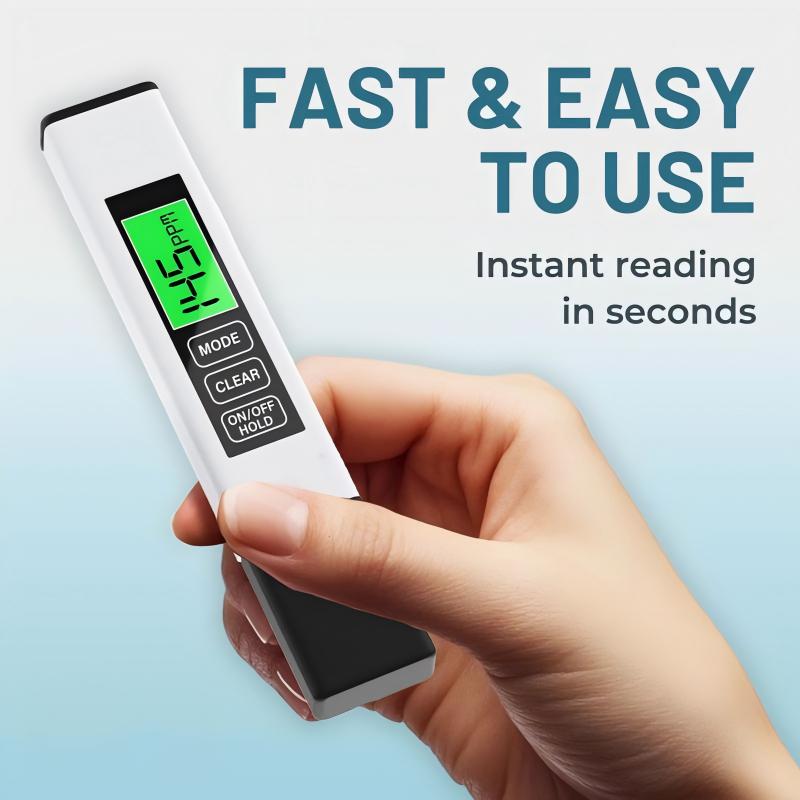 💥Early Spring Sale 49% OFF💚 4-in-1 TDS Water Quality Tester - Measures pH, Chlorine, and Hardness with LCD Display for Pools and Aquariums -EV