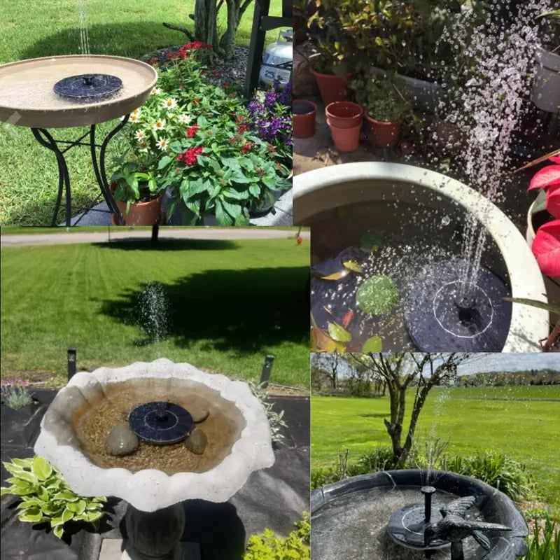 ⏰LAST DAY 49% OFF🔥7 Ways This Solar Fountain Pump Turns Your Garden Into a Serene Paradise (No Electricity Required!)-EV