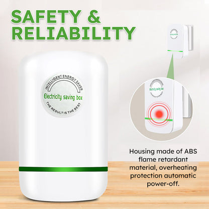 ⏰LAST DAY 49% OFF🔥Energy Saver Plug-In Power Box with US Plug 2026 Updated Design, Compatible with 90–250V Input Range-EV