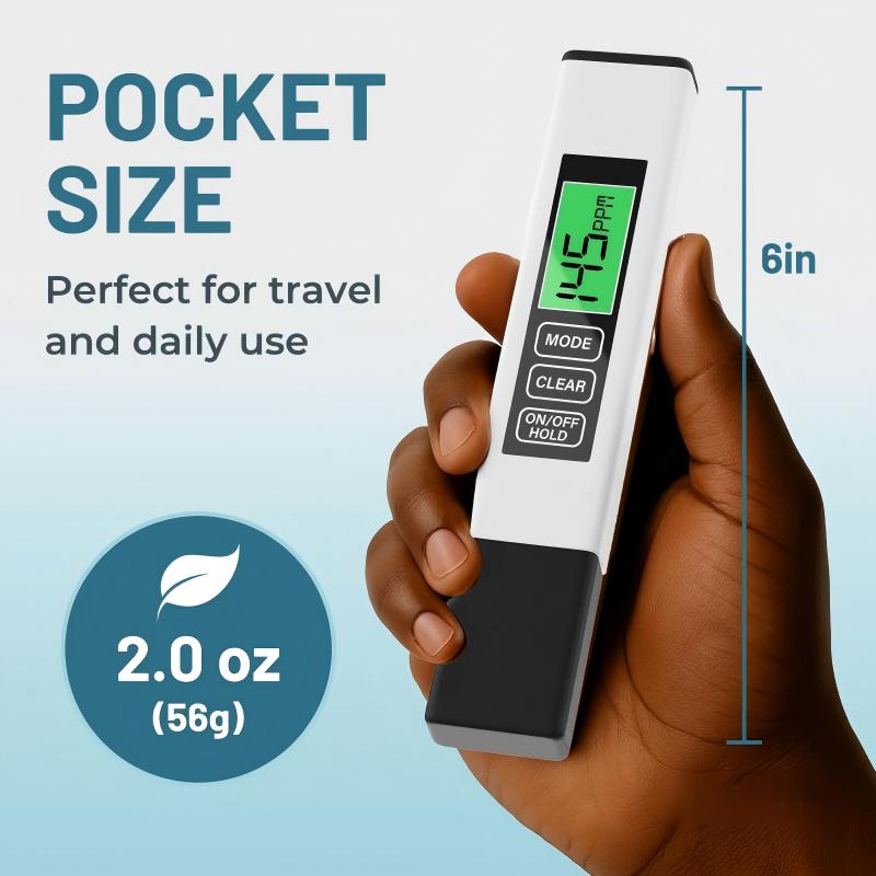 💥Early Spring Sale 49% OFF💚 4-in-1 TDS Water Quality Tester - Measures pH, Chlorine, and Hardness with LCD Display for Pools and Aquariums -EV