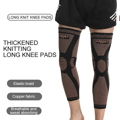 🔥【Buy 1 Get 1 Free(Two pairs)】🏆Copper Compression Leg Sleeves 20-30mmHg for Pain Relief, Calf Support & Recovery-FO