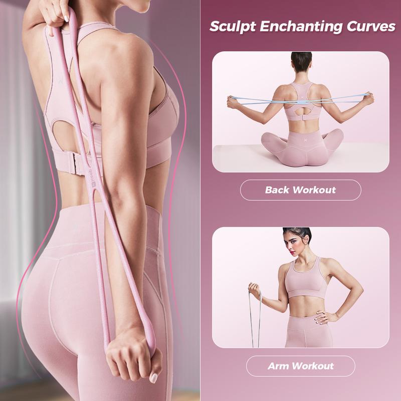 🏆Flash Sale⚡ 50K+ SOLD! Almost Gone-💥🔥Resistance Bands, Figure 8 Exercise Bands for Women Men-FO