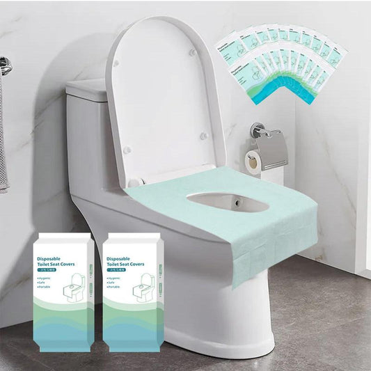 🎁Venta caliente 2026🎁 - 49% DE DESCUENTO💥 Fundas desechables de plástico para asiento de inodoro - Ya no te preocupes por los baños públicos👋-EV