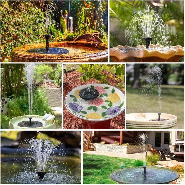 ⏰LAST DAY 49% OFF🔥7 Ways This Solar Fountain Pump Turns Your Garden Into a Serene Paradise (No Electricity Required!)-EV