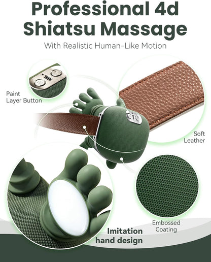 ⏰LAST DAY 49% OFF🔥6D Wireless Neck & Shoulder Massager | Perfect Mother's Day Gift-EV
