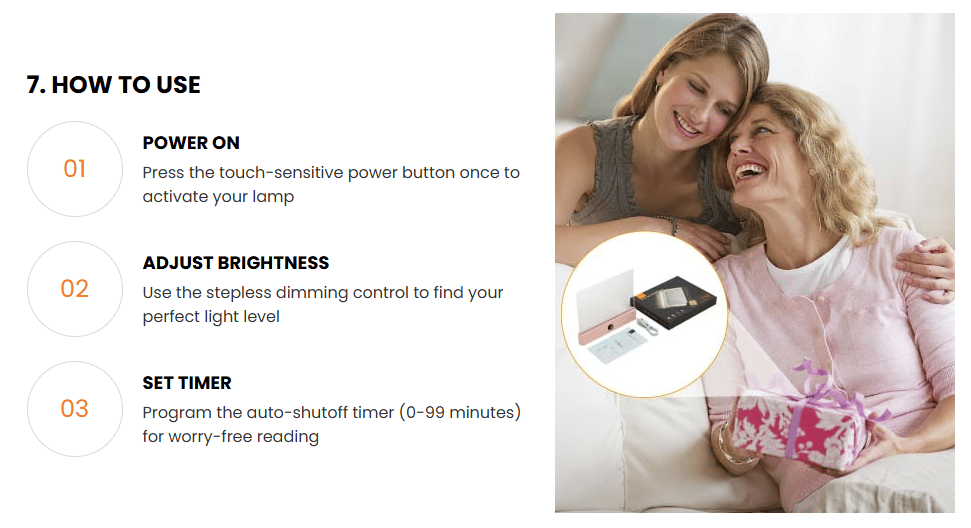 🔥Final 3 Hours: 70%OFF🔥Rechargeable Eye-Care Dimmable Full Page Flat Portable Smart LED Book Light-FO