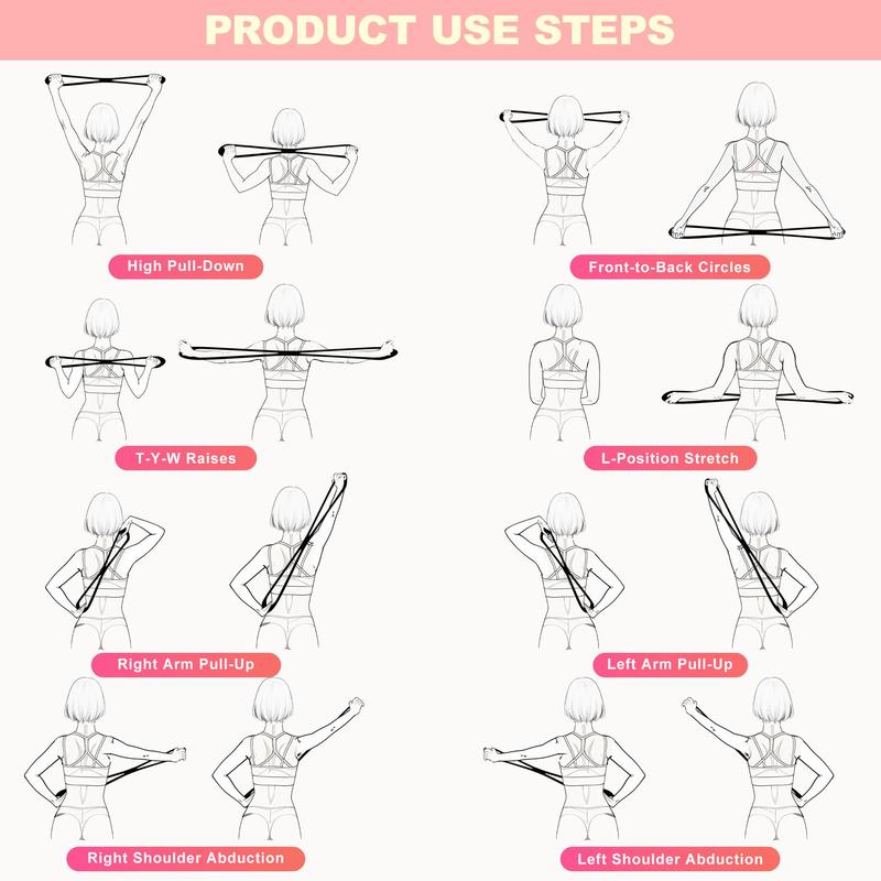 🏆Flash Sale⚡ 50K+ SOLD! Almost Gone-💥🔥Resistance Bands, Figure 8 Exercise Bands for Women Men-FO