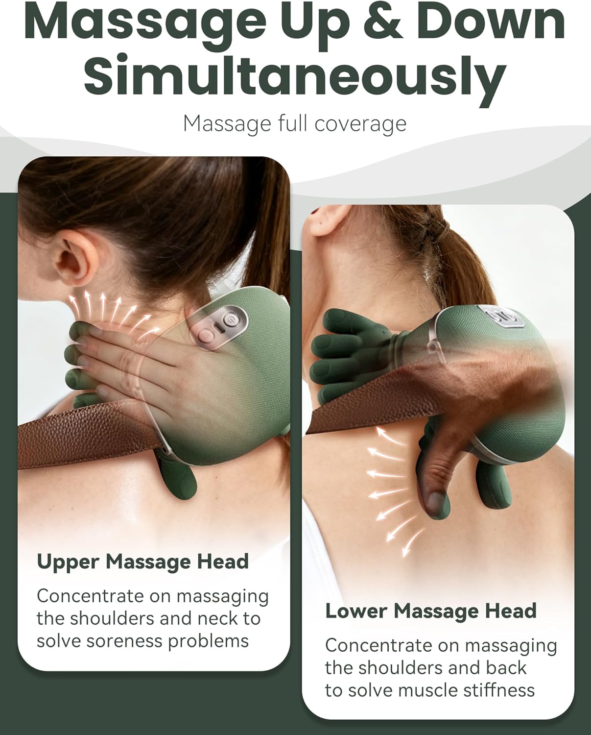 ⏰LAST DAY 49% OFF🔥6D Wireless Neck & Shoulder Massager | Perfect Mother's Day Gift-EV
