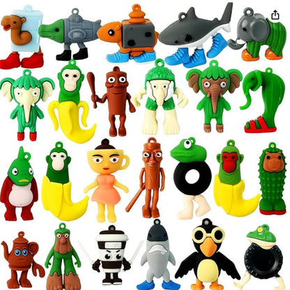 🔥24PCS Action Figures | DIY Keychain Accessories | Perfect Christmas Gifts.-FO