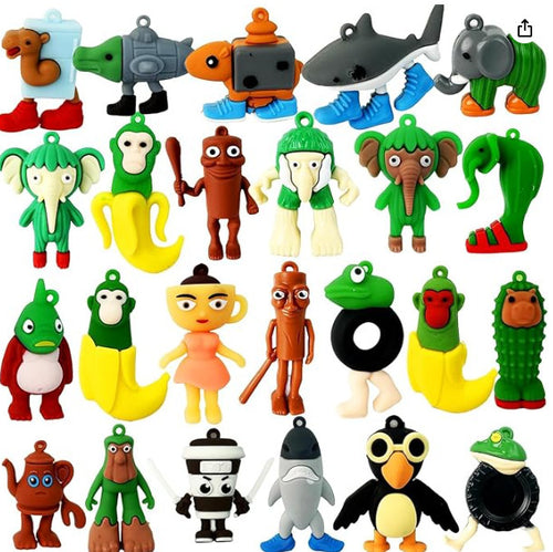 🔥24PCS Action Figures | DIY Keychain Accessories | Perfect Christmas Gifts.-FO