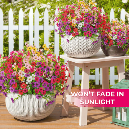 🔥Last Day 50% OFF🔥Zero Maintenance Realistic UV Resistant Outdoor Flowers.-FO