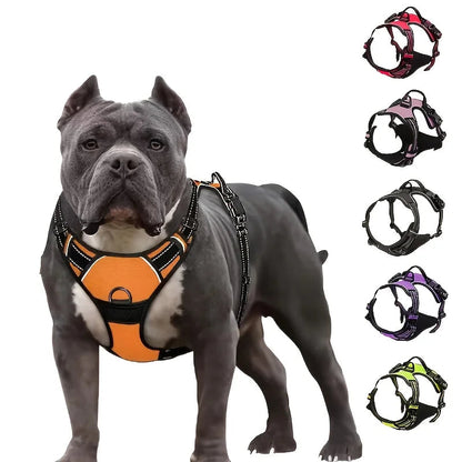 The Ultimate No-Pull Solution: Protect Your Shoulders & Keep Your Dog Safe! ❌💪-EV
