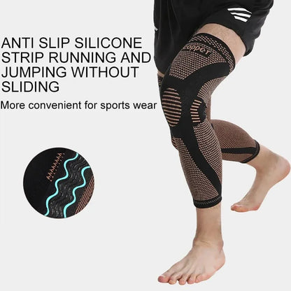 🔥【Buy 1 Get 1 Free(Two pairs)】🏆Copper Compression Leg Sleeves 20-30mmHg for Pain Relief, Calf Support & Recovery-FO