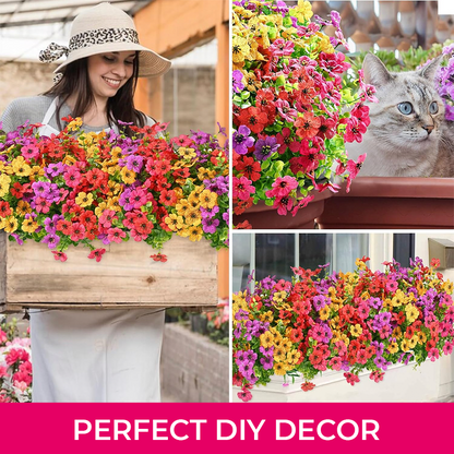 🔥Last Day 50% OFF🔥Zero Maintenance Realistic UV Resistant Outdoor Flowers.-FO
