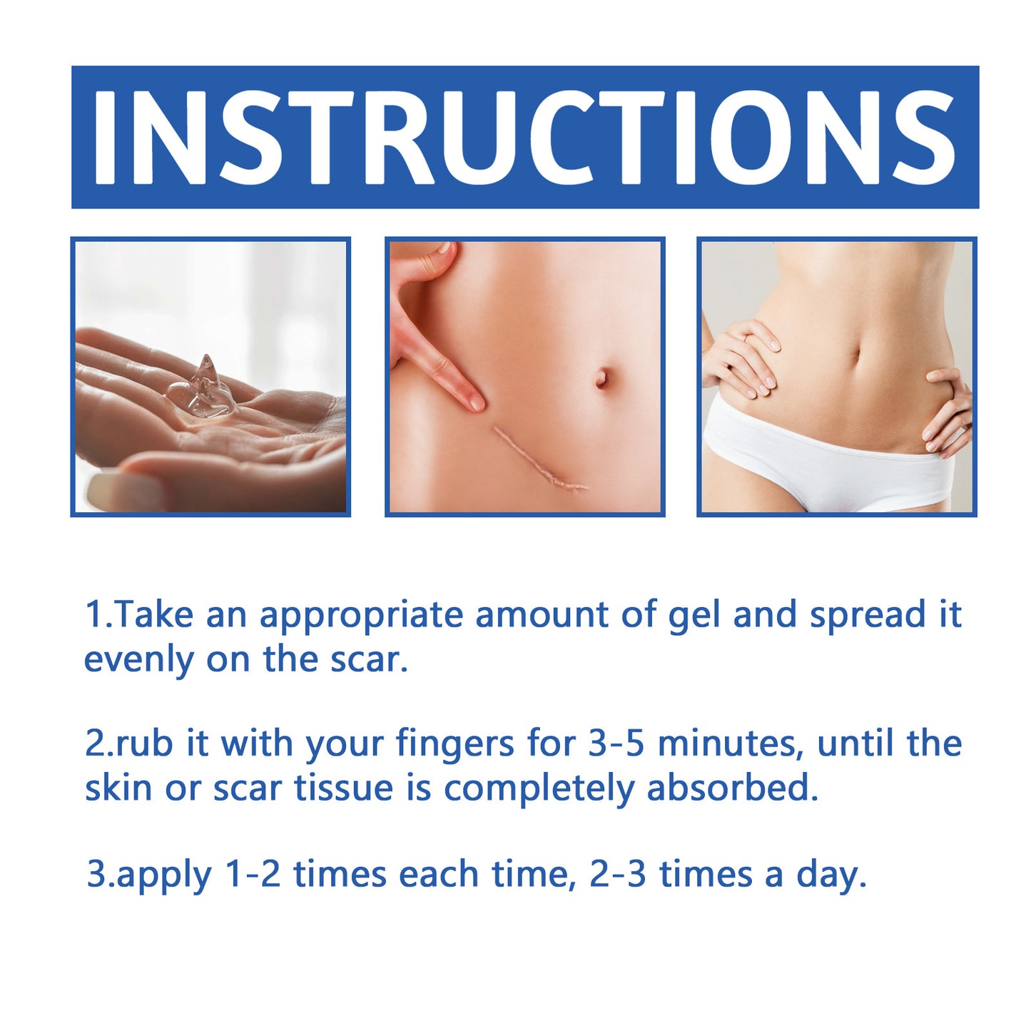 🔥Last Day Discount 49% Off🔥Professional Scar Removal Gel,Smooth & Firm Skin, Reduce Wrinkles-FO