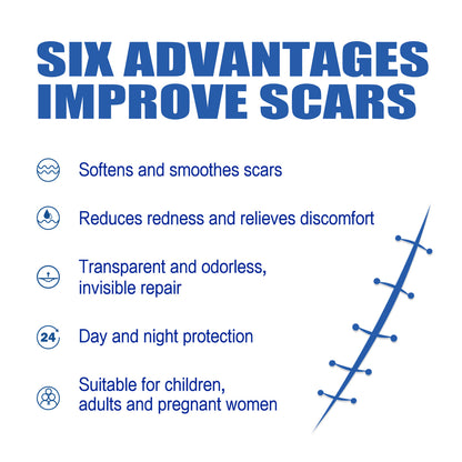 🔥Last Day Discount 49% Off🔥Professional Scar Removal Gel,Smooth & Firm Skin, Reduce Wrinkles-FO