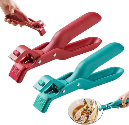Pinzas Multiusos Anti-Escaldaduras para Tazón, 2PCS Pinzas Anticalor para Tazones Calientes, Platos, Grips, Tenazas, Abrazaderas para Cocina, Pinza Antiescaldado de Silicona Antideslizante para Platos Calientes - BP