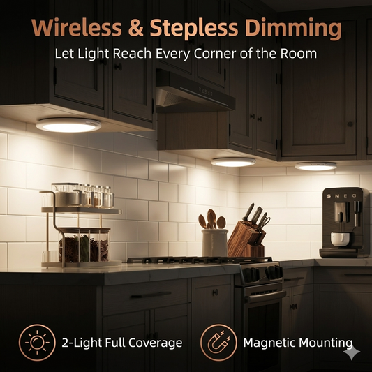 Luz de Techo Recargable con Sensor de Movimiento y Control Remoto - Luz de Techo Inalámbrica Magnética a Pilas para Armario Ducha Escaleras Cobertizo Pasillo Porche Patio, etc.-BP