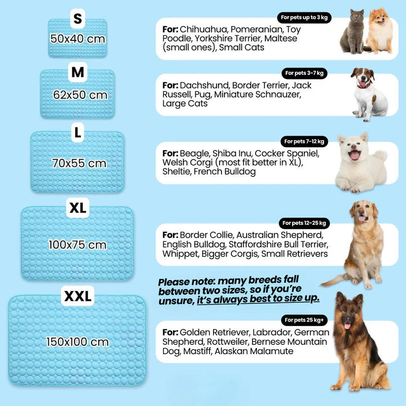 Pet Cooling Mat | Protect Your Dog From Overheating With Continuous Heat Conduction-OA