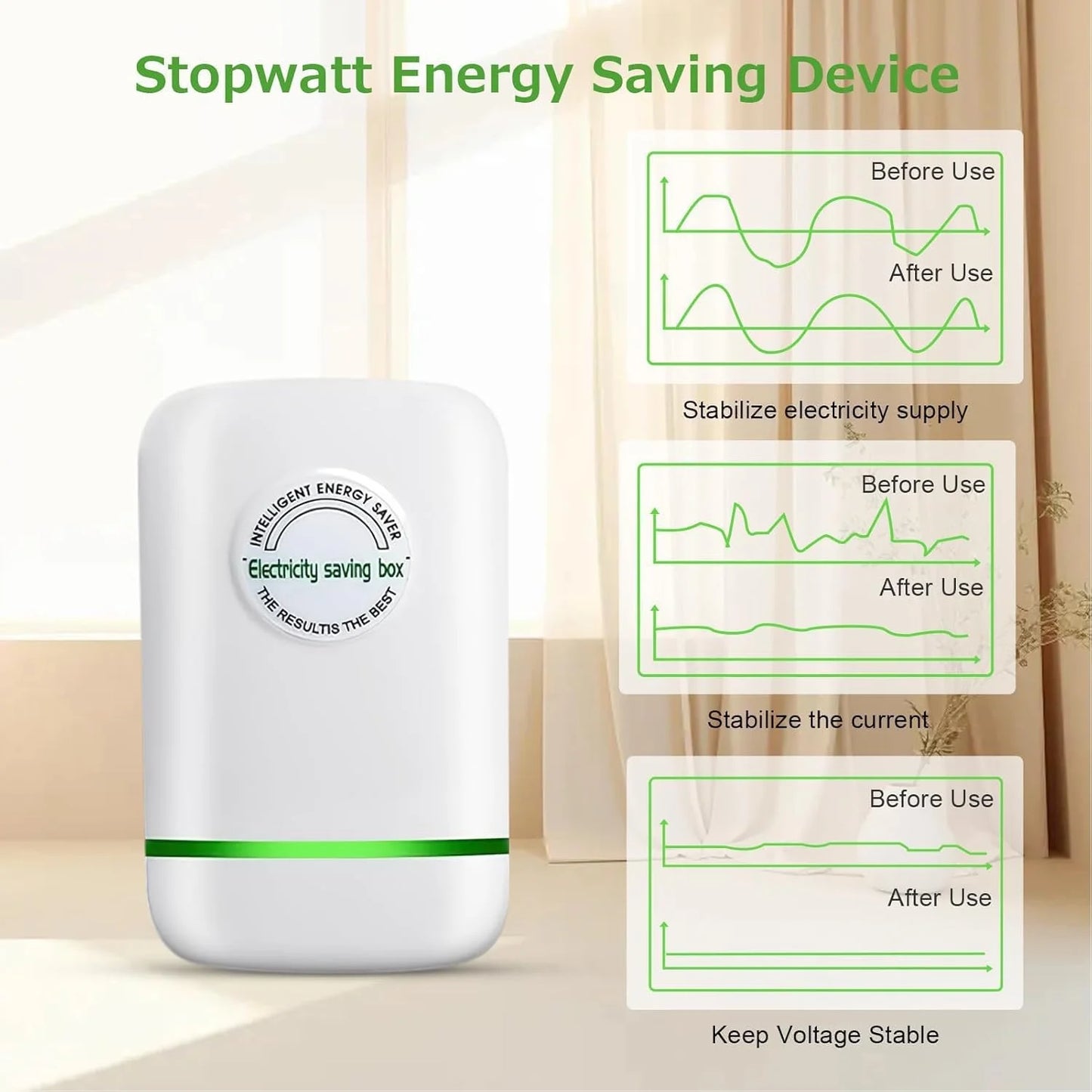 🔥Últimas 3 horas: ¡70% DE DESCUENTO!🔥 Ahorrador de energía con enchufe de EE. UU. – ¡Reduce tu factura de electricidad un 30%! -FO
