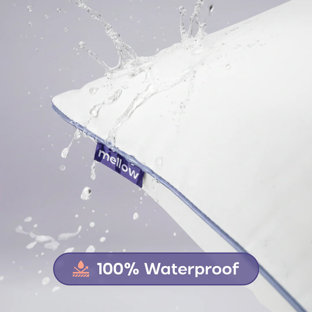 Mellow Sleep | Hotel Pillow Waterproof & Stain-Resistant Cloud-Soft Hypoallergenic Machine Washable Best Pillow of 2026-BP