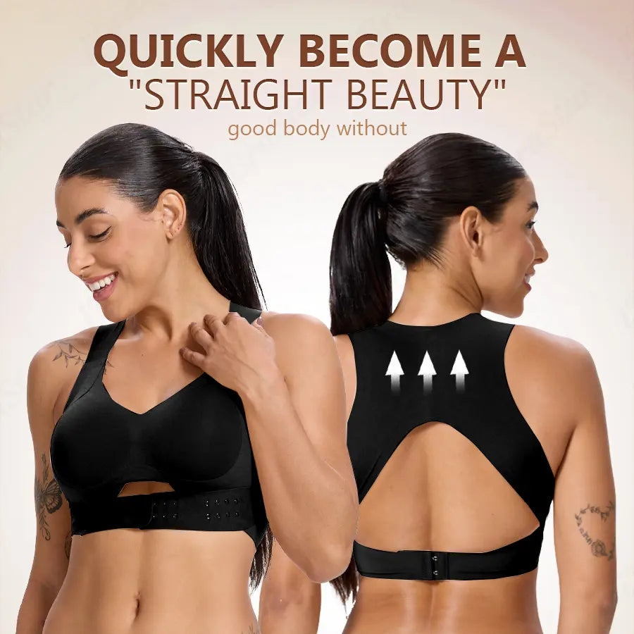 🏆Flash Sale⚡【Postural correction】Women’s Beige Wireless Bra-EV