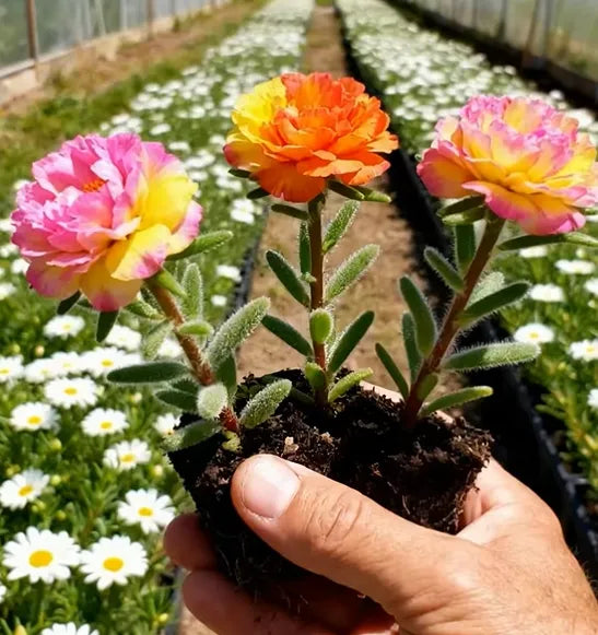 🌼10000 Pcs Muti-color double petal sunflower seeds-EV