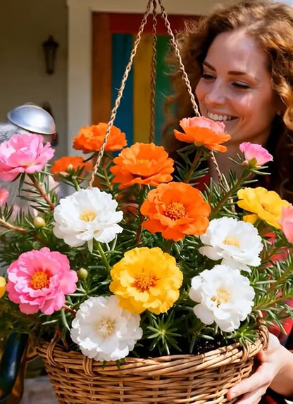 🌼10000 Pcs Muti-color double petal sunflower seeds-EV