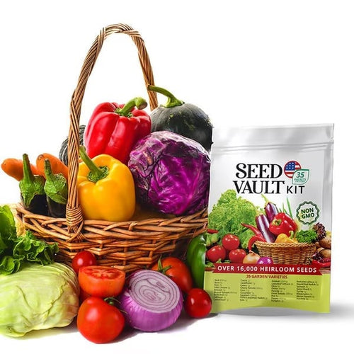 🏆 ¡MÁS DE 50 MIL VENDIDAS LA SEMANA PASADA! - 🥦Bóveda definitiva de semillas para la supervivencia |🌿 50 años de vida útil✨ -KKK