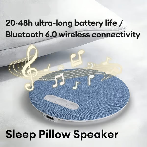 🏆Flash Sale⚡ 50K+ SOLD!-Ultra-Thin Bluetooth Pillow Speaker -KKK