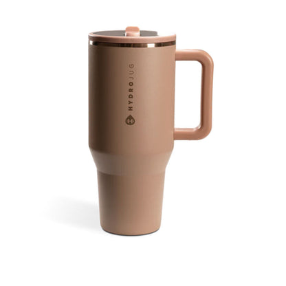 HydroJug Traveler | Leak-Proof Insulated Tumbler with Flip Straw & Cup Holder Fit Flasks Lid-EV