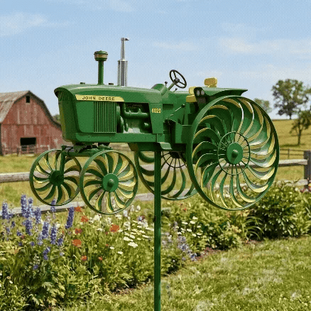 🔥🔥70% de descuento | Molinillo de viento para jardín John Deere -KKK