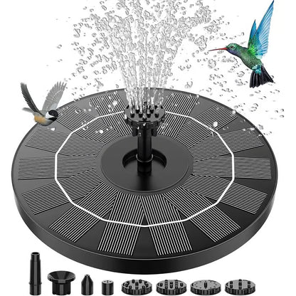 ⏰LAST DAY 49% OFF🔥7 Ways This Solar Fountain Pump Turns Your Garden Into a Serene Paradise (No Electricity Required!)-EV
