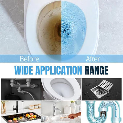 Upgraded High Pressure Toilet Unblock One Shot Toilet Pipe Plunger, Air Pump Toilet Plunger One-Piece Design Drain Cleaner for Kitchens.-BP