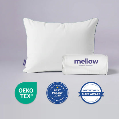 Mellow Sleep | Hotel Pillow Waterproof & Stain-Resistant Cloud-Soft Hypoallergenic Machine Washable Best Pillow of 2026-BP