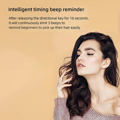 ✨ Spring Essentials: Up to 75% Off!|Fully automatic curling stick lazy curling tool electric rotary curler large  curling without damaging hair 28mm Comfort Hair Curler-ZZZ